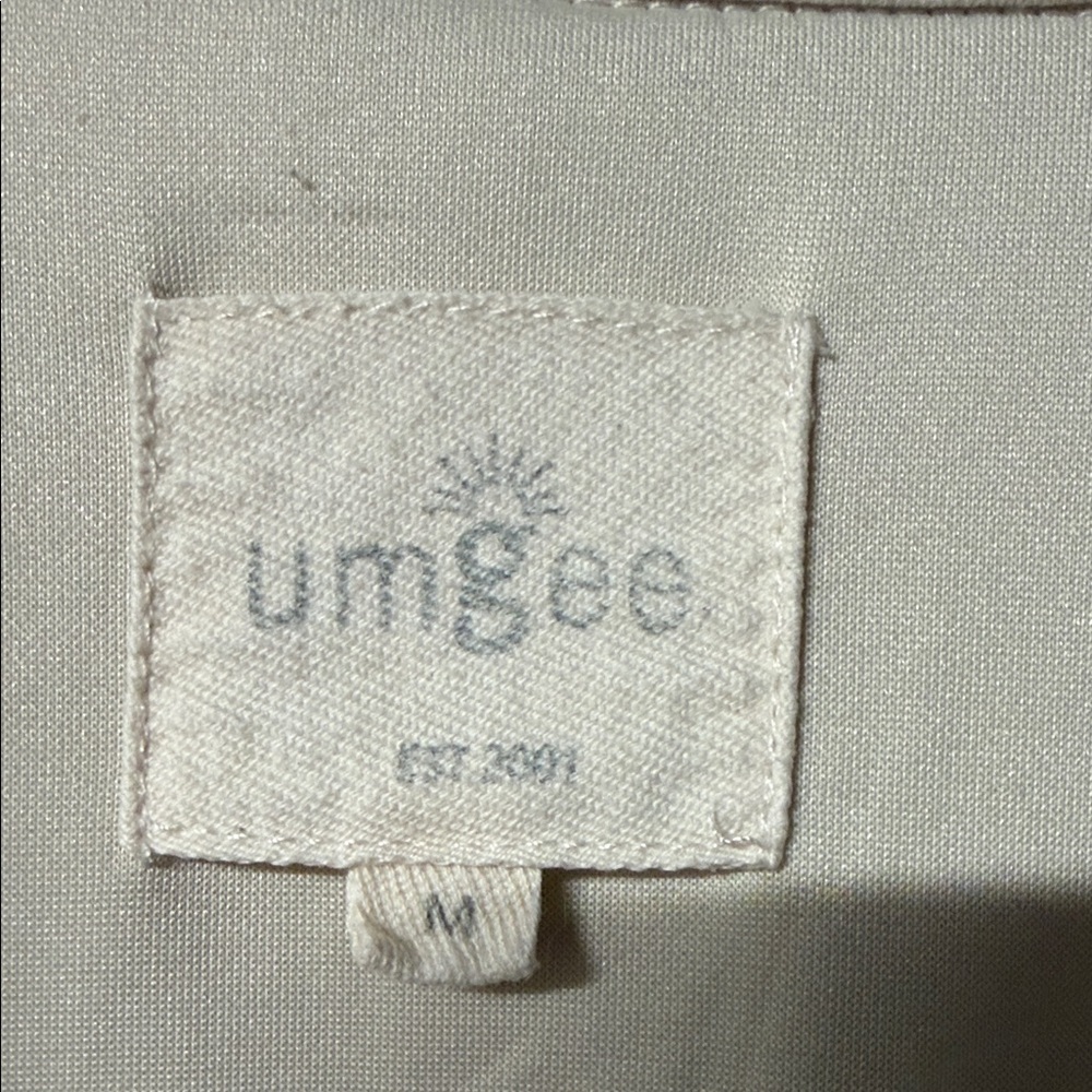 Umgee Cream Button-Down Romper - image 2